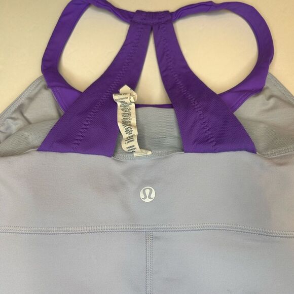 Lululemon Scoop Me Up Tank II Cool Breeze Power Purple Size 4 - Picture 7 of 13